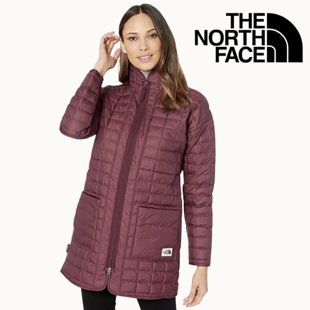 The North Face Women's ThermoBall Eco Long Lightweight Puffer Jacket Size Small
